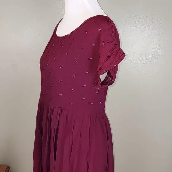 Max Studio Vintage‎ 90s Embroidered Cottagecore Dress Size X-Large - Picture 5 of 15